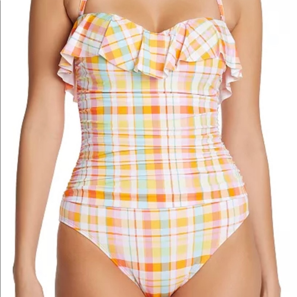 Flirty Plaid Bandeau